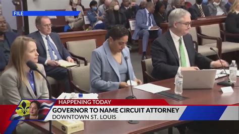 LIVE: Gov. Parson to name new St. Louis circuit attorney